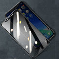 9D tempered glass screen protector for iPhone 11 Pro Max, anti-reflective and anti-fingerprint, colour options available