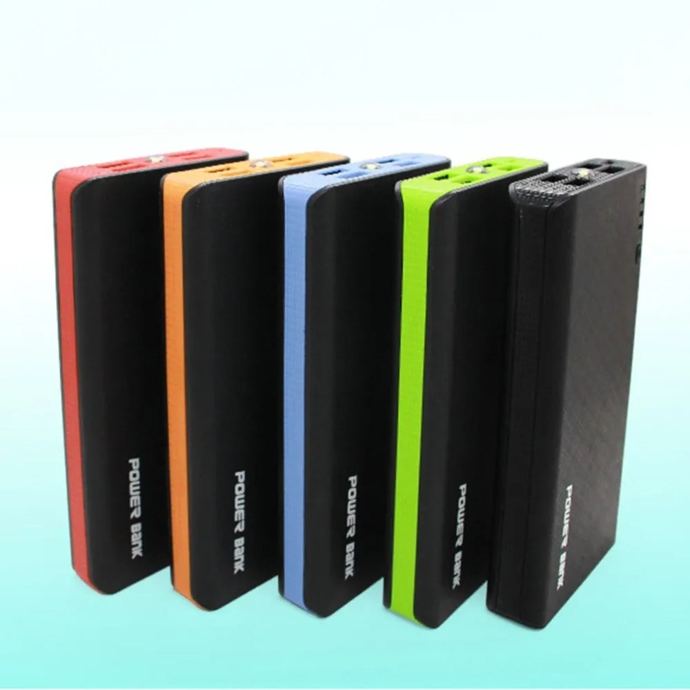 20000mAh portable power bank in multiple colours with compact 145mm dimensions