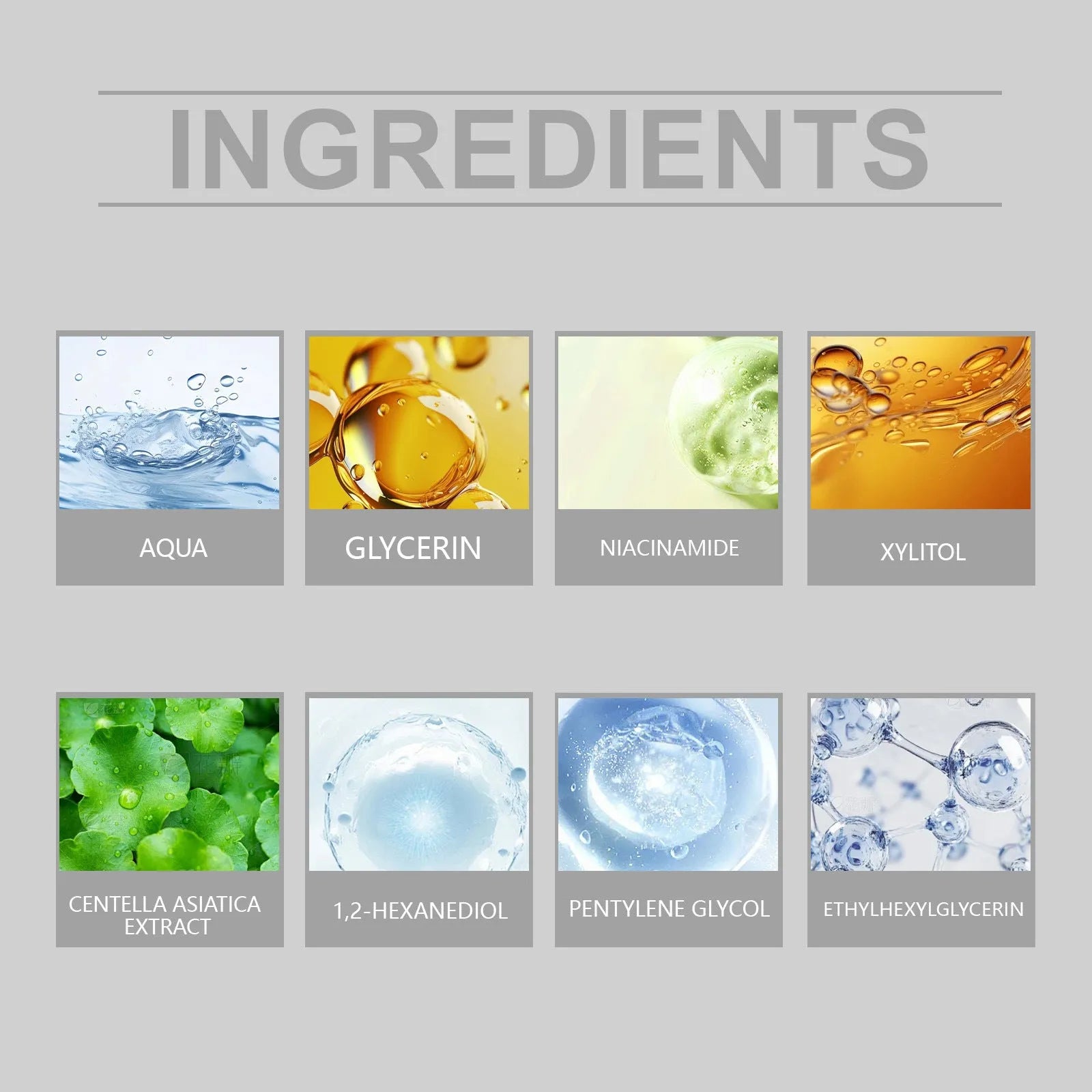 Micro needle eye mask patch with hyaluronic acid and Centella Asiatica extract for eye area