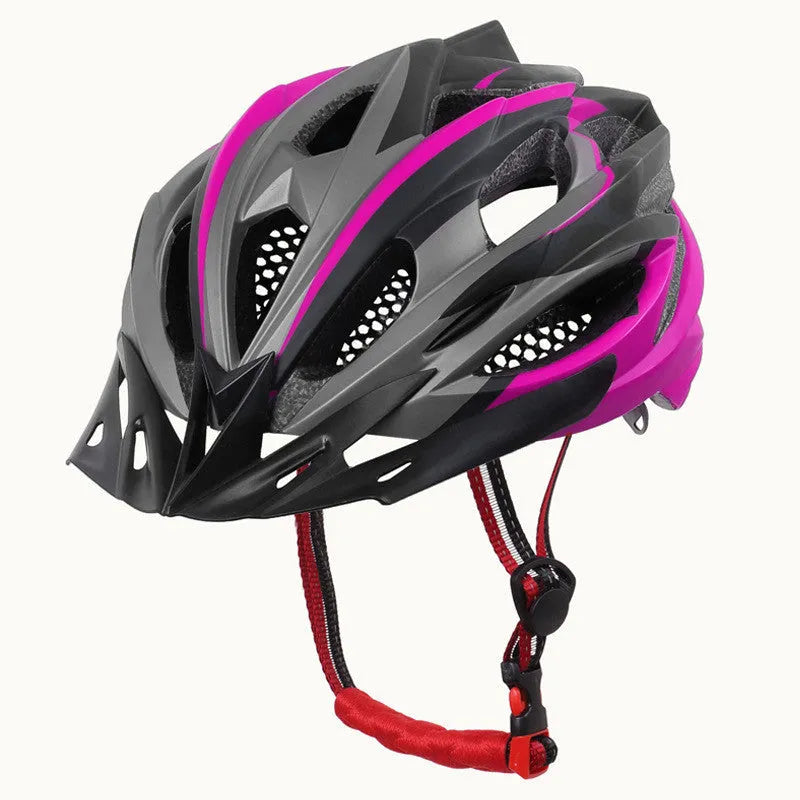 Outdoor riding bicycle helmet with EPS inner, one size, available in black and white colour option