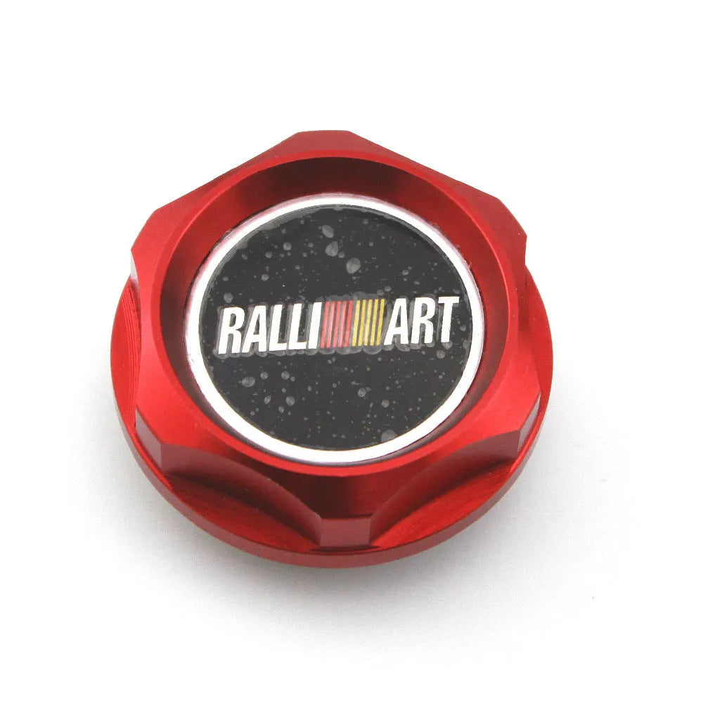 Aluminium alloy oil filter cap in six colours for Mitsubishi models