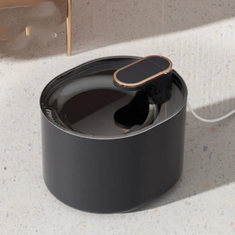 Automatic pet water fountain USB mute feeder for cats and dogs Berlin Blue edition with filter and pump