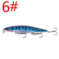 Tossing submerged suspended mino lure 11cm 13.5g in colour option A with slow heavy action