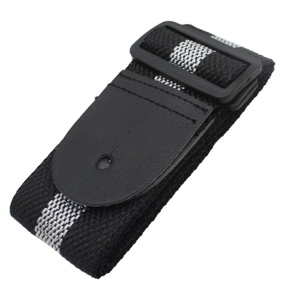 Woven crossbody instrument strap for guitars basses ukuleles in multiple colour options