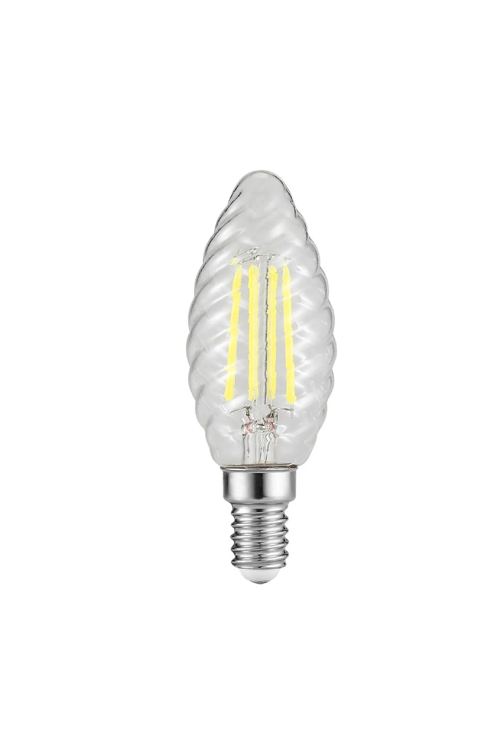 Threaded ice cream bulb LED decoration transparent 6W 6500K Edison style IP65