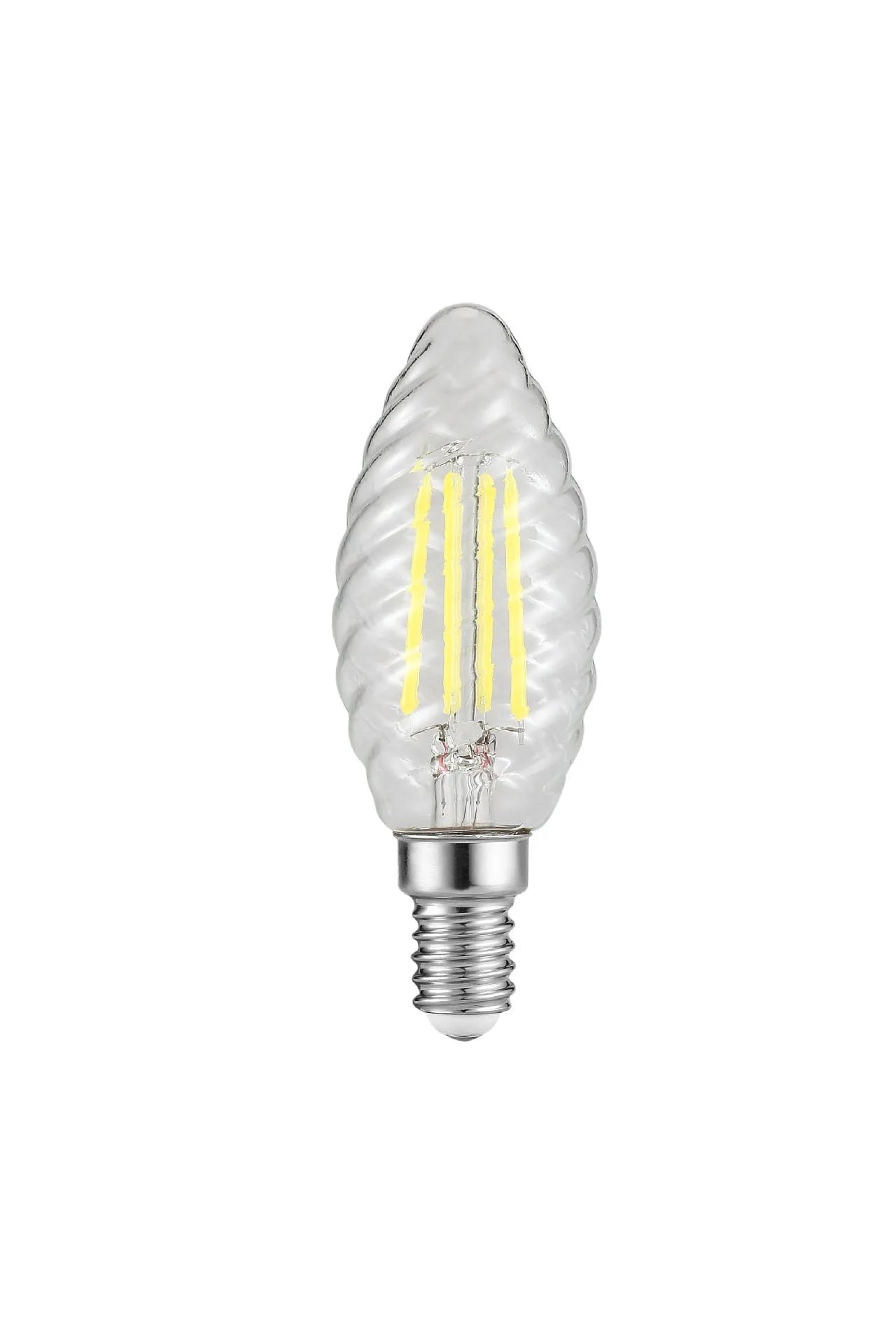 Threaded ice cream bulb LED decoration transparent 6W 6500K Edison style IP65