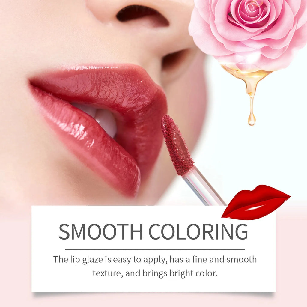 Double-headed lip liner and lip lacquer pen with two applicators in one makeup product