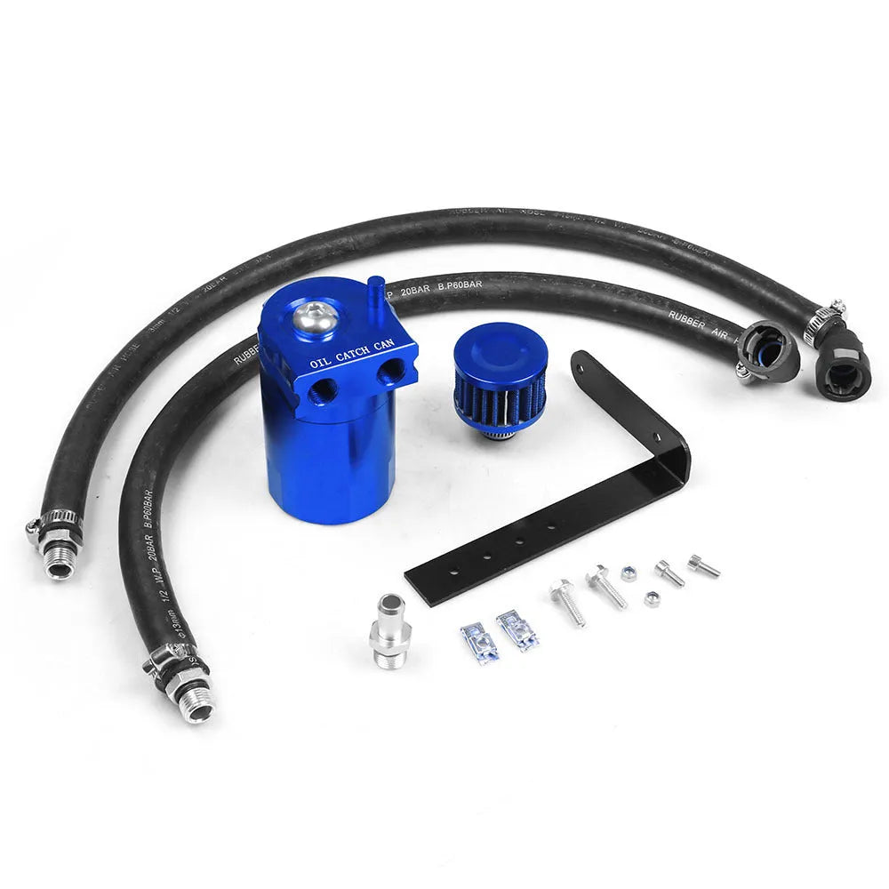 Aluminium alloy oil separator for Ford Expedition in black, red, blue, and silver colour options