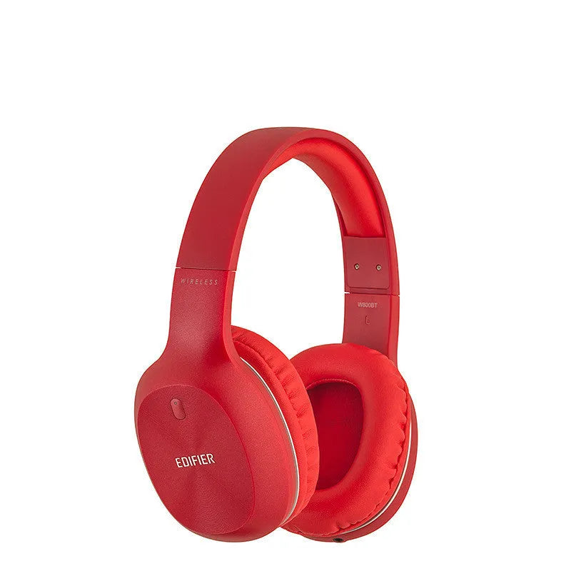 Bluetooth sports headset in black, red, or white colours with over-ear design for workouts