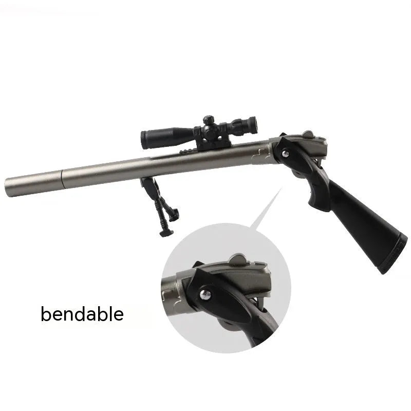 Eating Chicken 98K sniper rifle gel pen with 0.5mm tip and plastic construction