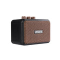 AG04 mini portable electric guitar loudspeaker box in plastic casing with data cable