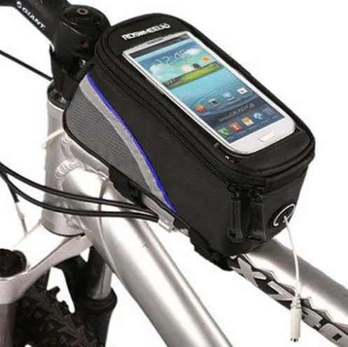 ROSWHEEL bicycle frame phone holder bag for iPhone in multiple colour options
