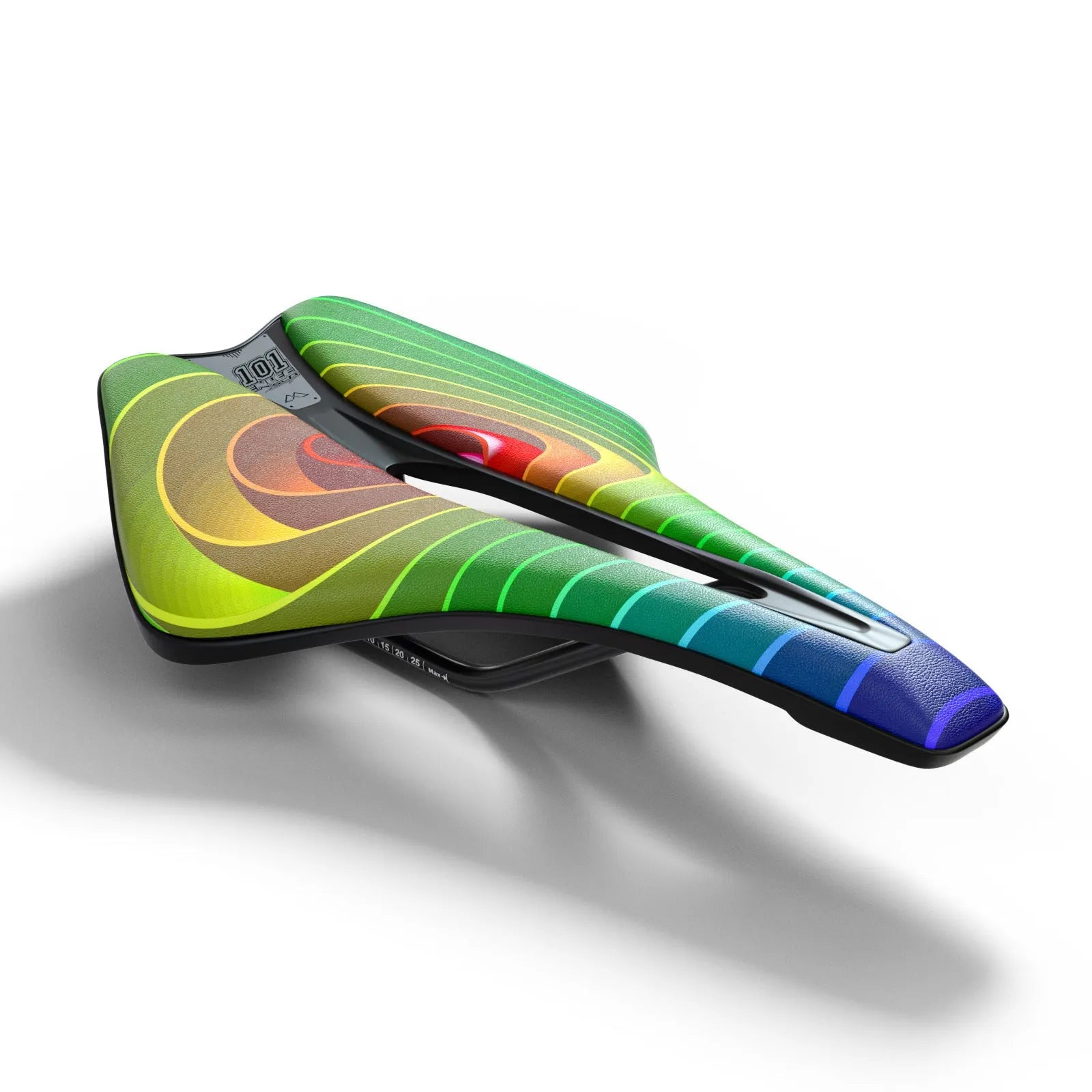 Ultra-light EVA bike saddle cushion with PU leather cover and hollow centre, free size, multicolour options