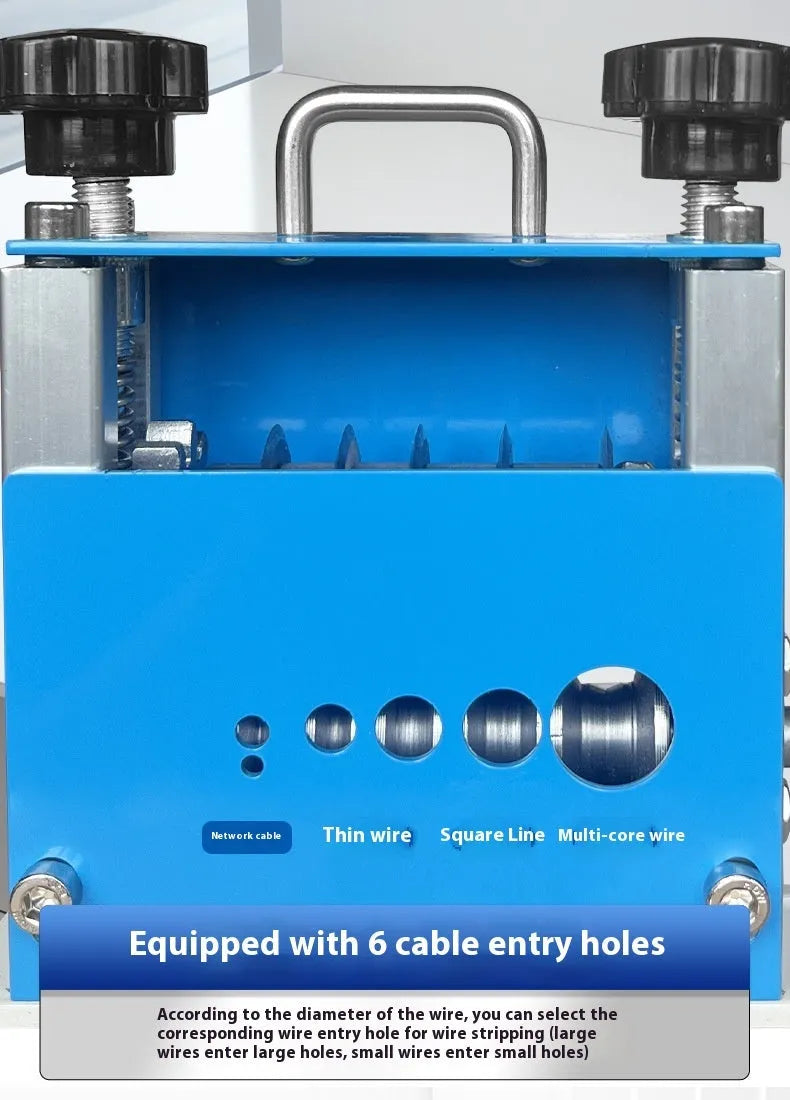 SD-017 manual wire stripping machine for cables from 0.5mm to 17mm diameter