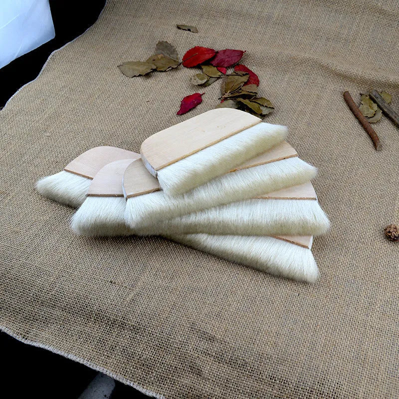 Wool art brush for mounting paint paste board shading in picture colour