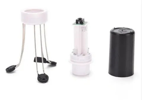 Wireless automatic stirrer in black with three speed settings on a white background
