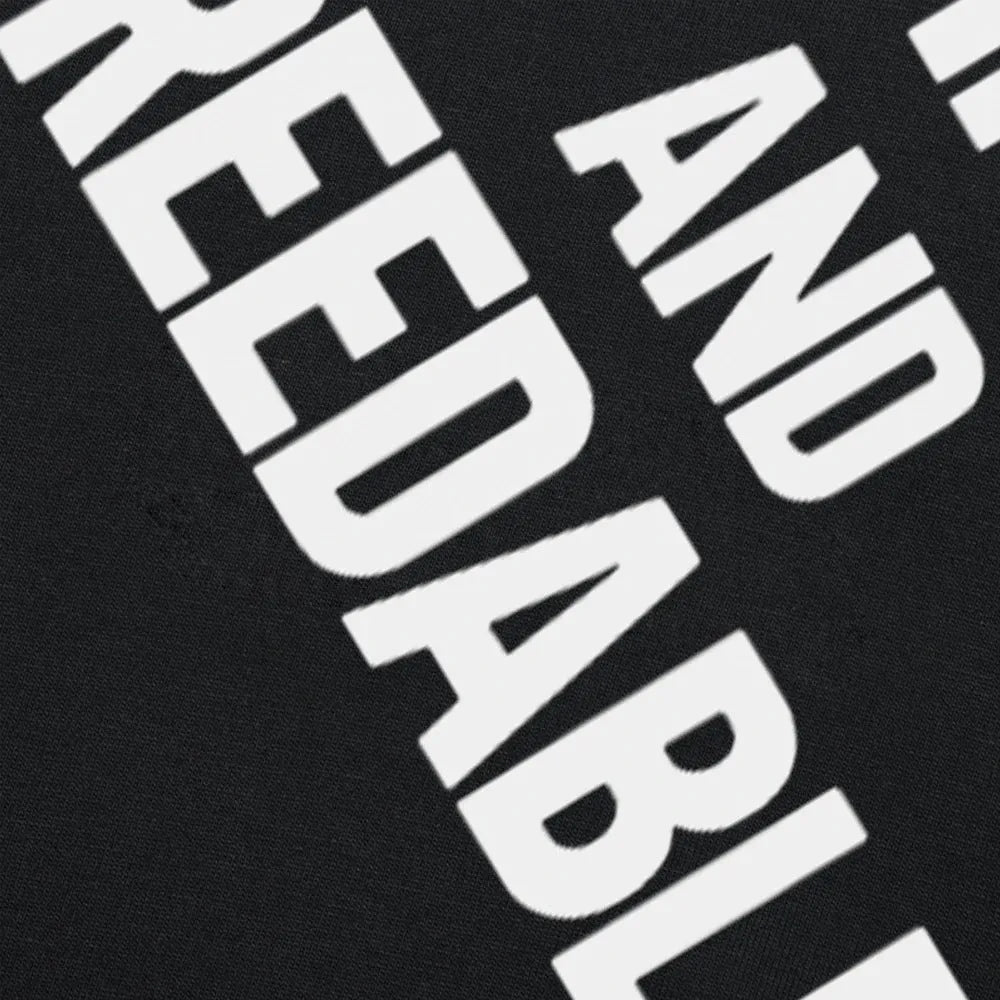 Obedient and Reproducible funny humor pure cotton short sleeve t-shirt in white with loose fit