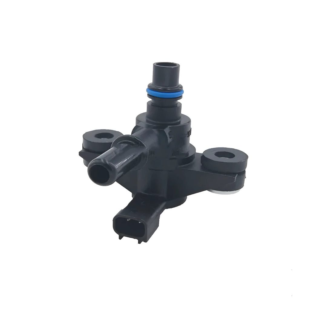 Black ABS plastic turbo solenoid valve for Ford vehicles, part number AU5A-9G866-AB