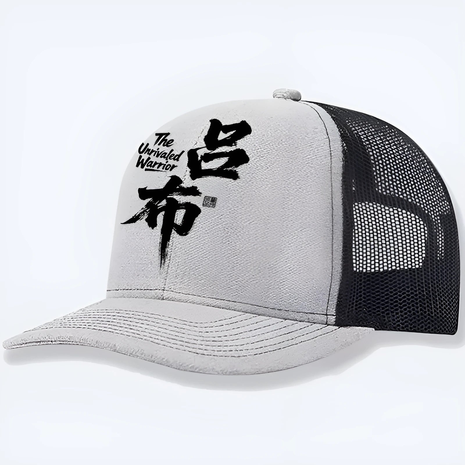 Men's polyester baseball cap in multiple colours including black, blue, green, grey, khaki, and orange