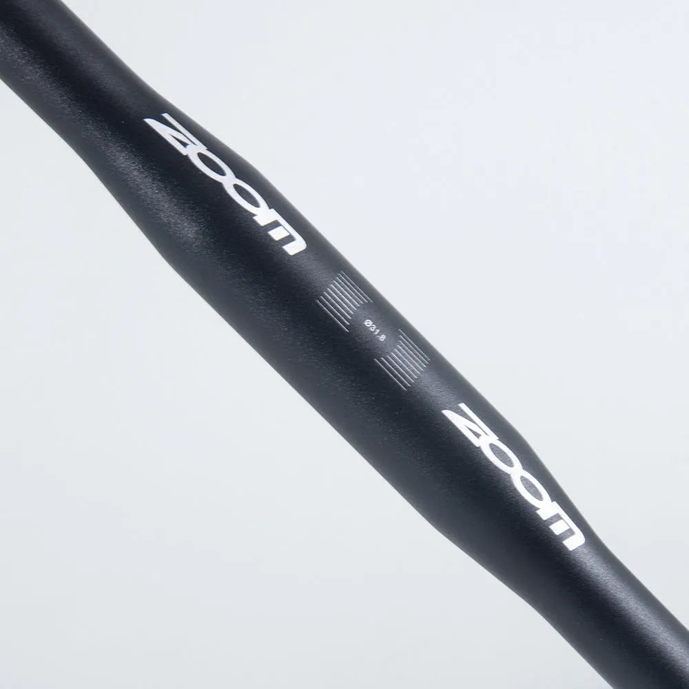 Black aluminum alloy road bike bent handlebar 31.8mm clamp 420mm width