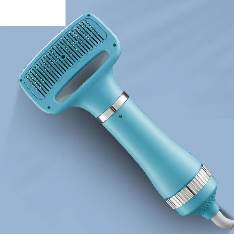 Household pet hair dryer with one-key hair removal feature for dogs and teddy pets, available in multiple colours
