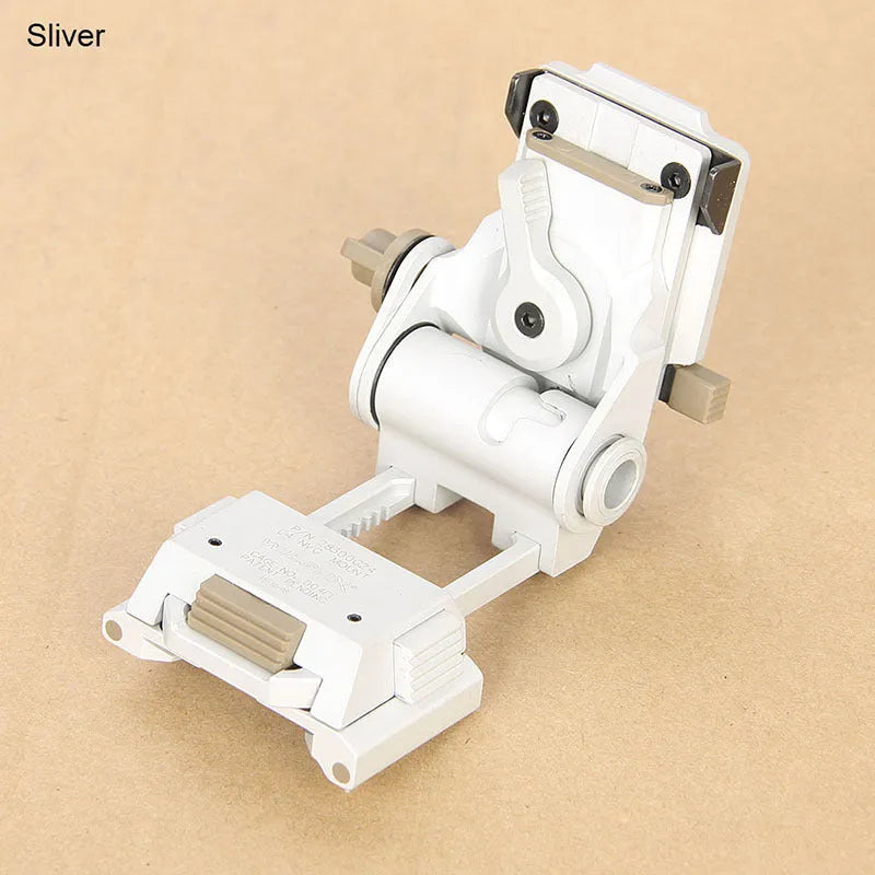 Strong Dark Earth metal alloy L4 G24 night vision helmet mount with breakaway base