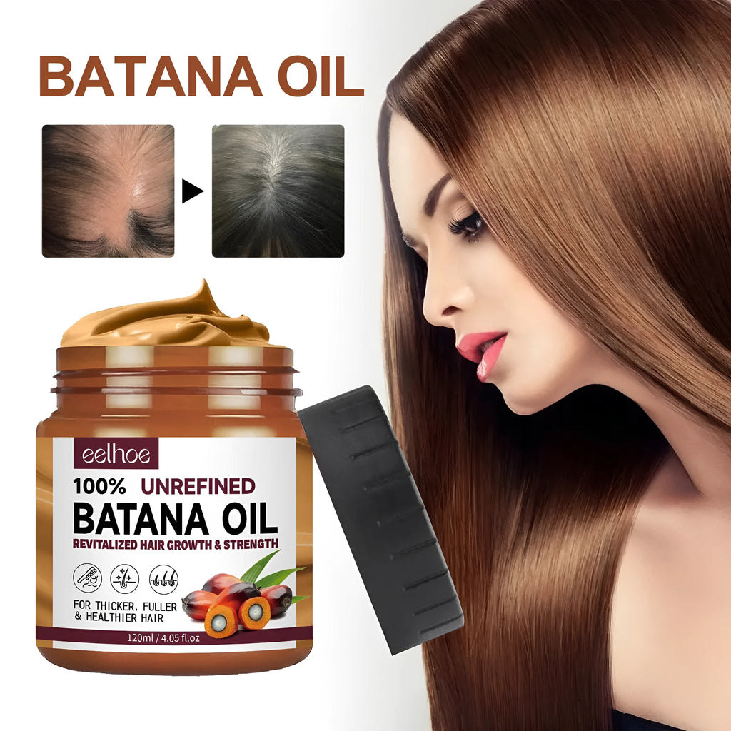 Pure Batana oil hair conditioner in 120ml tube for smoothing and strengthening