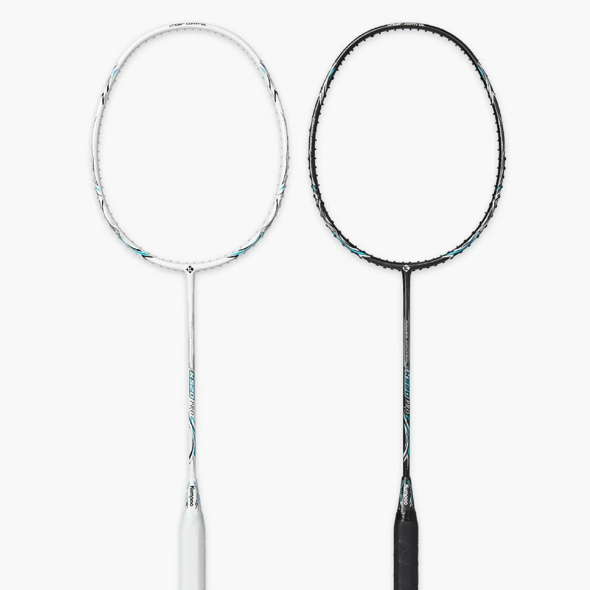 K520pro ultra light all carbon fibre badminton racket in black with pink strings, 675mm length, G5 handle