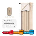 Four seasons adult camping sleeping bag in crystalline glaze colour with storage bag