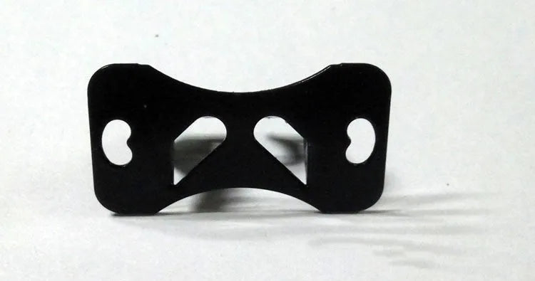 Universal in car camera holder metal bracket adjustable 120 degree angle black