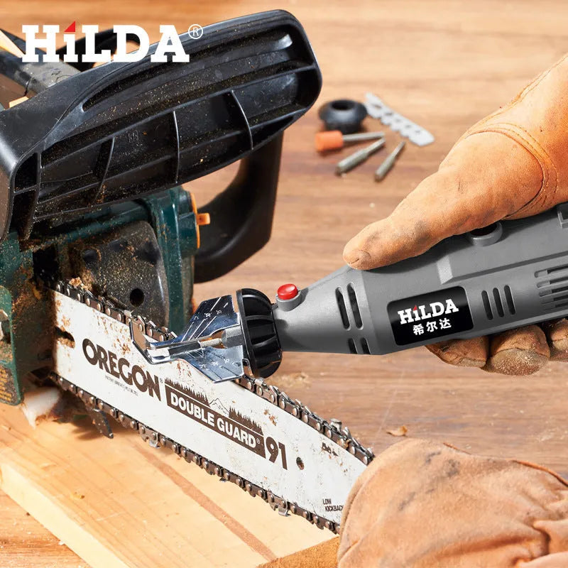 Hilda 001 Standard Number grinding saw blade set, 70x50mm, for electric tool sharpening.