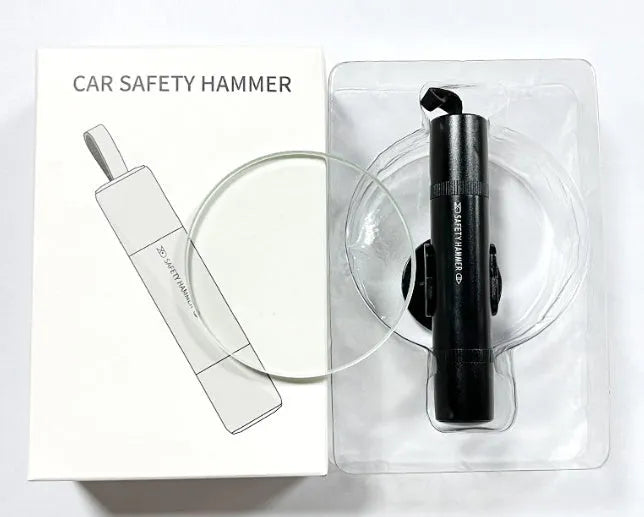 Mini aluminium alloy automobile safety hammer window breaker escape tool