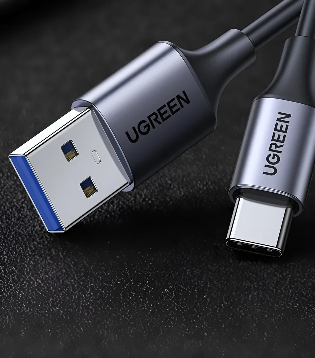 Lvlian 1m black USB data cable with straight head for mobile phone and tablet charging