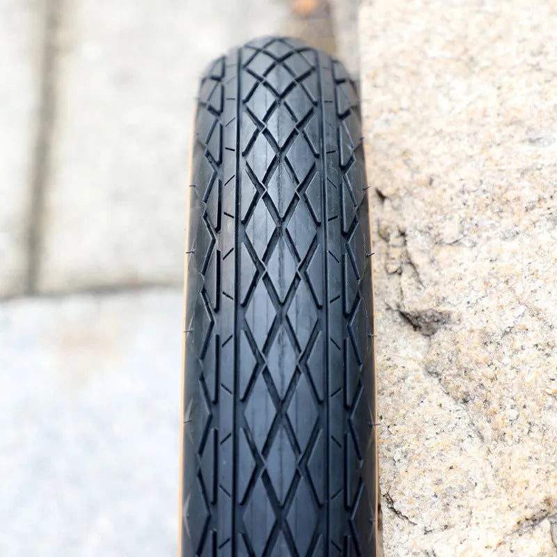 Brown rubber replacement tyre with 20x4.0 dimensions for snowmobiles and electric beach cars