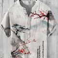 Men's grey short sleeve t-shirt with a colourful 3D digital tiger print on the front.