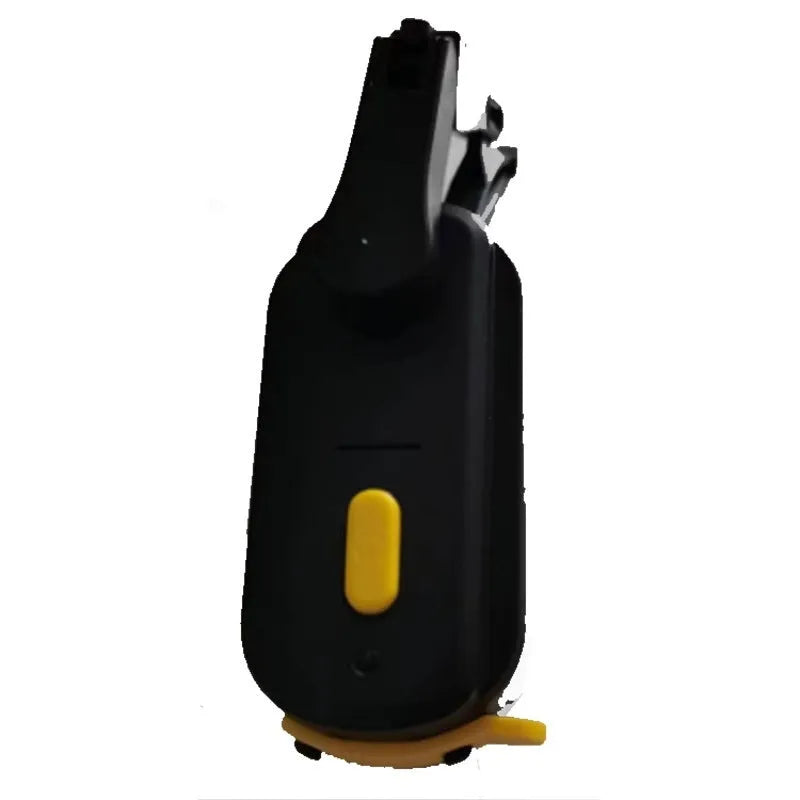 Black TZ-HW065 smart helmet wiper unit with 65mm blade for motorcycle visor cleaning.