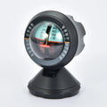 Vehicle mounted slope meter AMD-2 black ABS self sensing car inclinometer with adjustable perspective