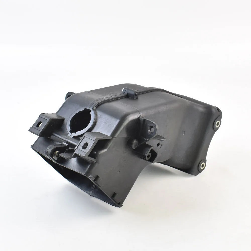 Black motorcycle ventilation pipe measuring 280mm x 170mm x 160mm for Yamaha intake systems