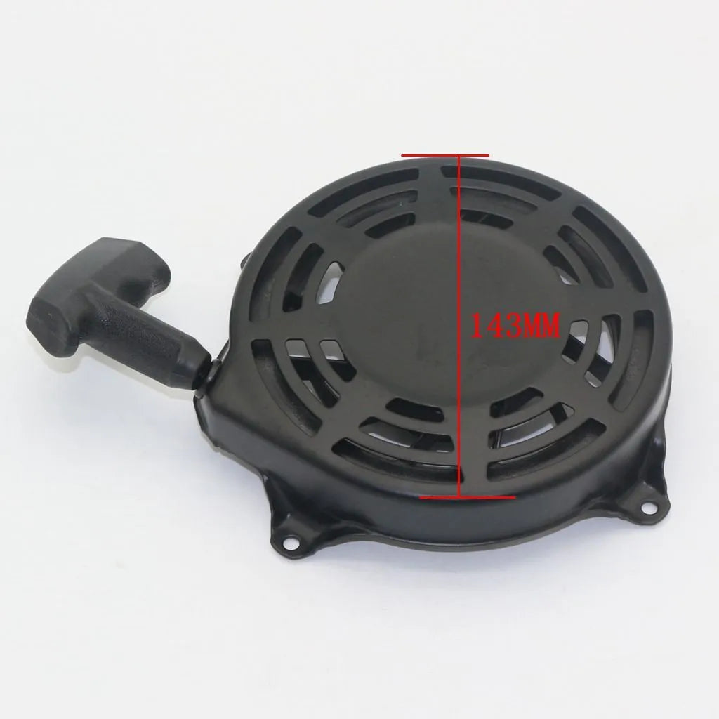 Bailitong motorcycle hand puller starter tool showing 115mm diameter manual puller
