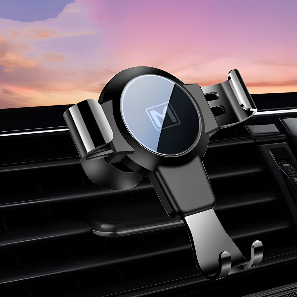 S4 gravity mirror ABS mobile phone bracket mounted on car air conditioning vent holding smartphone