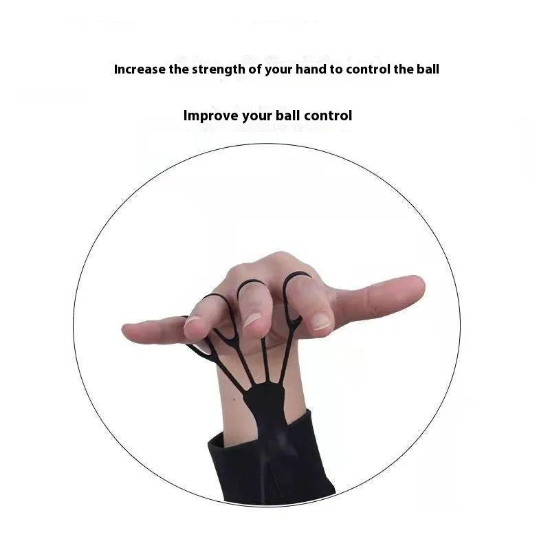 Shooting brace for five fingers three points training in black and orange colour option