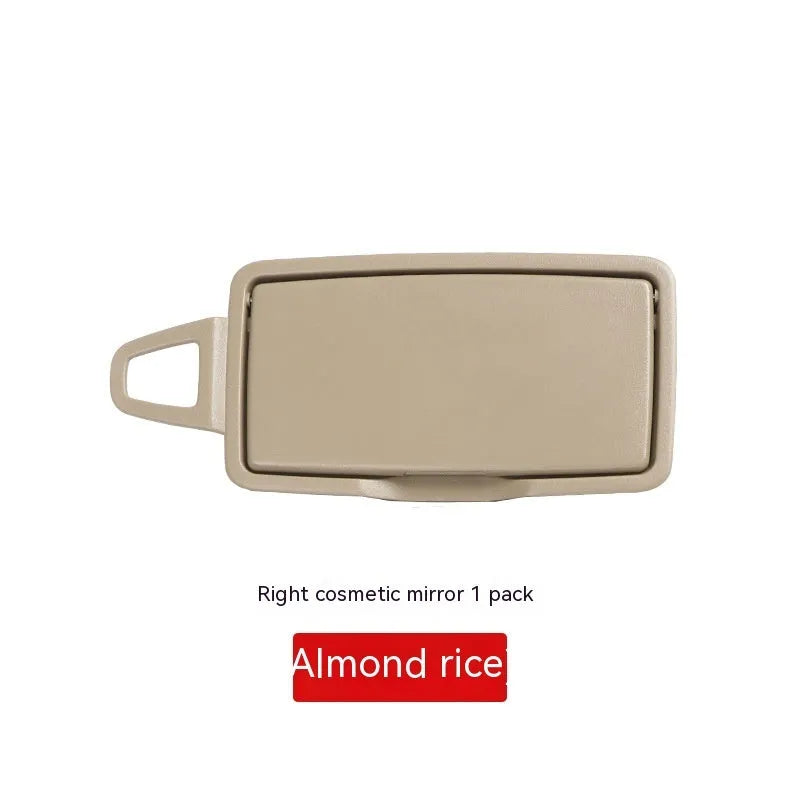 Front sun visor cosmetic mirror cover for Mercedes GLE ABS PC 215x95mm left right colour options