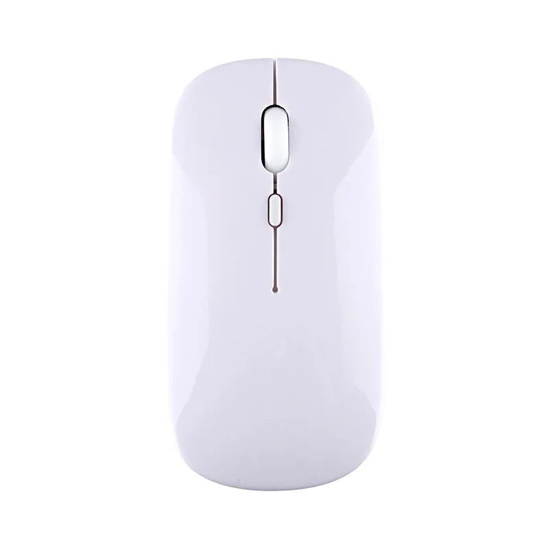 Candy wireless Bluetooth mouse in black, ergonomic shape with DPI switch, 14cm size