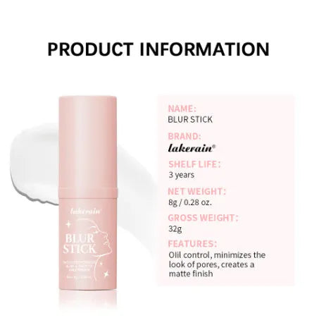 Lakerain pore invisible stick matte primer with brightening and moisturising properties for smooth skin base