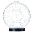 Transparent PP plastic cat muzzle anti-bite space hood with adjustable Velcro, size M L XL for grooming and post-surgery care