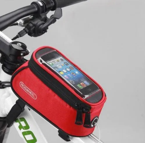 ROSWHEEL bicycle frame phone holder bag for iPhone in multiple colour options