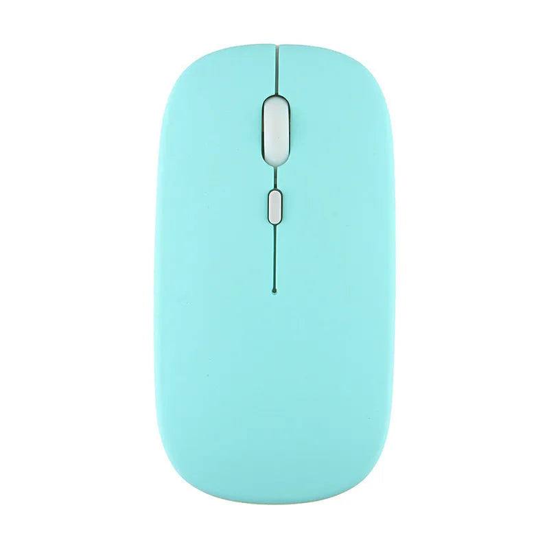 Candy wireless Bluetooth mouse in black, ergonomic shape with DPI switch, 14cm size