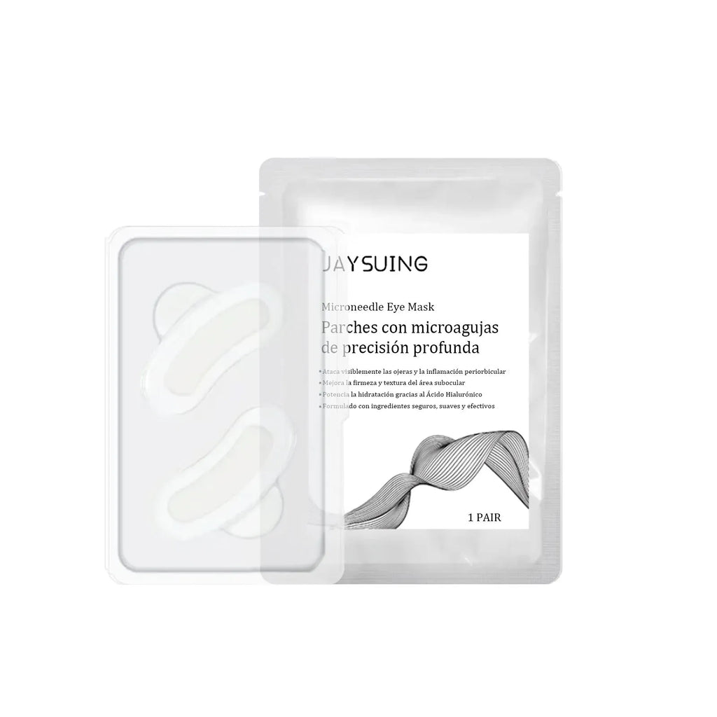 Micro needle eye mask patch with hyaluronic acid and Centella Asiatica extract for eye area