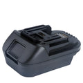 Black Milwaukee to Makita battery adapter converter for DM18M and H99F models
