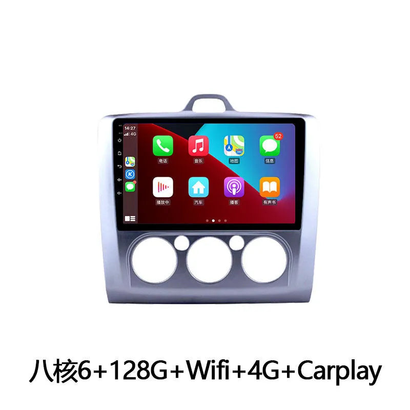 9 inch manual air conditioner android smart centre console with wireless carplay for fox vehicles
